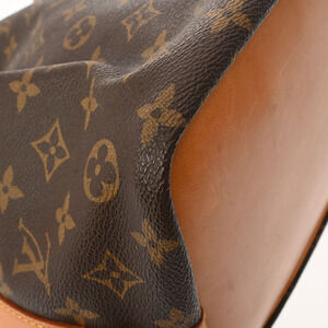Louis Vuitton Noe Brown Shoulder Monogram Bag Canvas